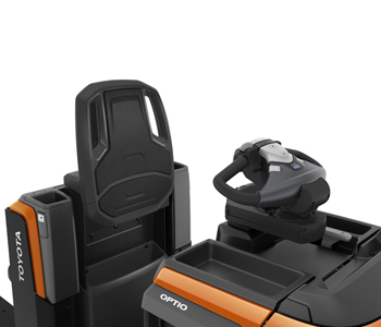 Recogepedidos de bajo nivel Toyota OSE250 con respaldo confortable