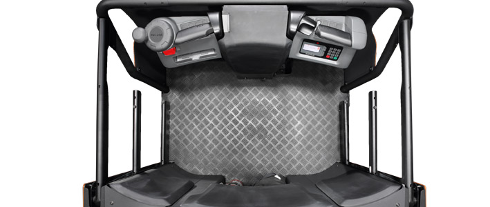 Preparadora de pedidos de alto nivel Toyota | Compartimiento del operario