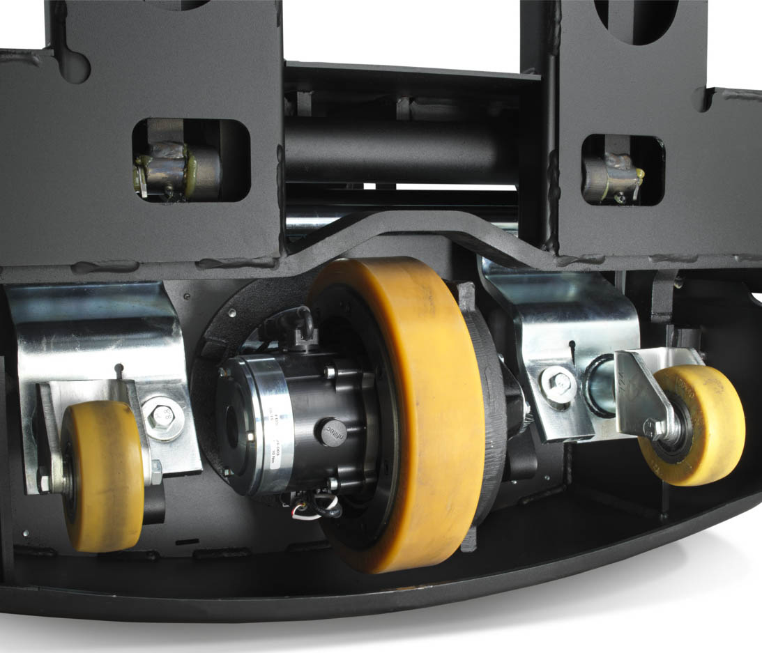 Transpaleta eléctrica Toyota BT Levio LWE130 con chasis de 5 puntos