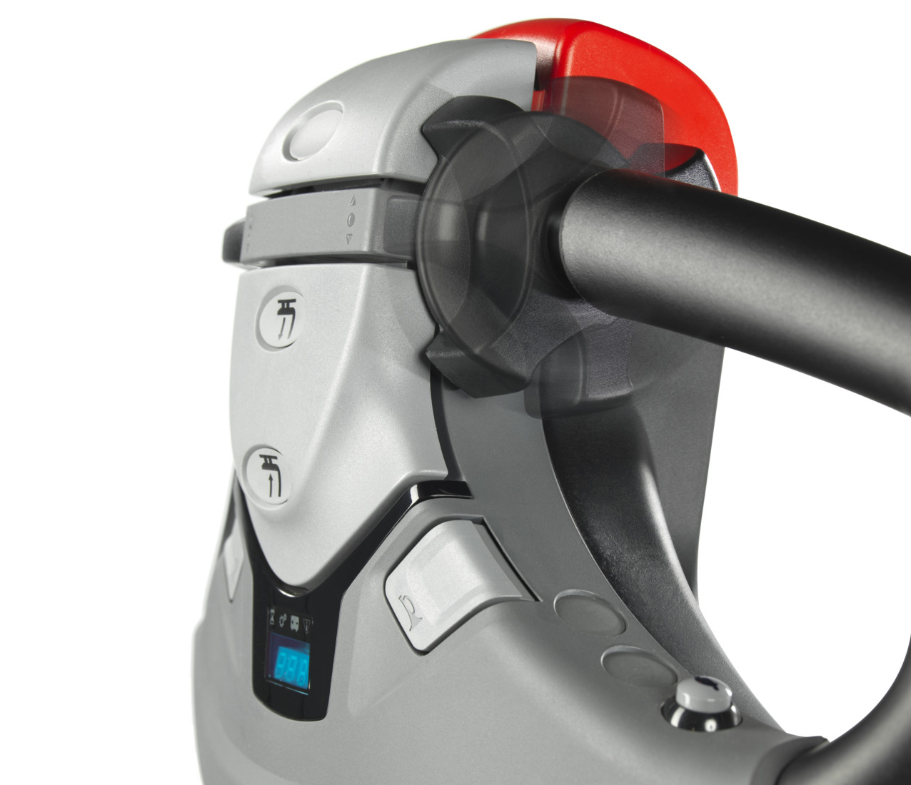 BT Staxio HWE detalles del timón