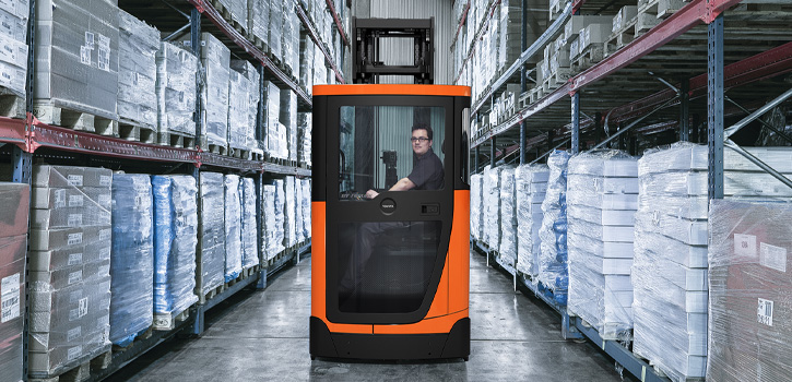 carretilla bt reflex en cold store