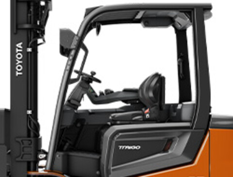 Compartimento del conductor totalmente flotante