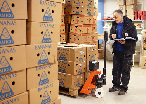 BT Lifter Transpaleta con báscula