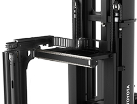 Movimiento de horquilla accionado por correa